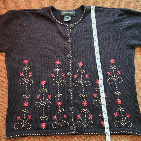 Bushwacker Embroidered Women's Cardigan - Picture 6 of 6